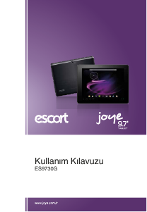 Kullanım kılavuzu Escort ES9730G Joye 9.7 Tablet