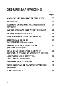 Handleiding Bauknecht KSN PRIMELINE 4 IO Koel-vries combinatie