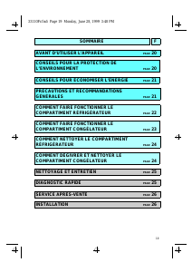 Mode d’emploi Bauknecht KVCT 3759/2 Réfrigérateur combiné