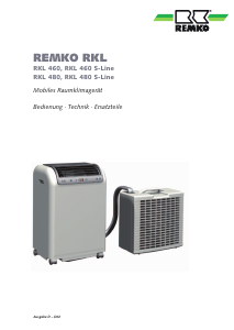 Bedienungsanleitung Remko RKL 480 Klimagerät