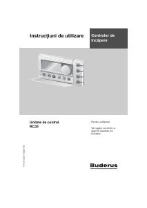 Manual Buderus RC35 Termostat