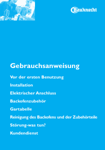 Bedienungsanleitung Bauknecht BSZ 5000/01 IN Kochfeld