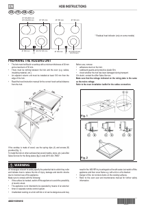 Manual Bauknecht CHR 6642E IN Hob