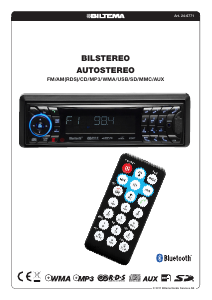 Käyttöohje Biltema 24-6771 Autoradio