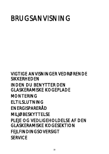 Brugsanvisning Bauknecht EDPV 6740 IN Kogesektion