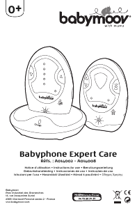 Manuale Babymoov A014008 Expert Care Baby monitor