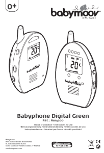 Bedienungsanleitung Babymoov A014200 Digital Green Babyphone