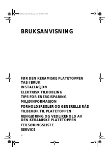 Bruksanvisning Bauknecht EKV 6640 IN Kokeplate