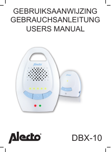 Manual Alecto DBX-10 Baby Monitor