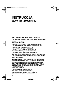 Instrukcja Bauknecht EPV 6640 IN Płyta do zabudowy