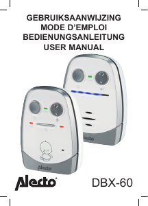 Manual Alecto DBX-60 Baby Monitor