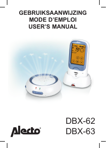 Manual Alecto DBX-62 Baby Monitor