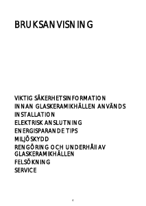 Bruksanvisning Bauknecht ETCV 7640 IN Häll
