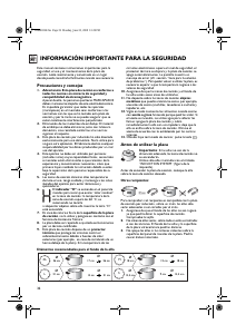 Manual de uso Bauknecht ETI 6646/IN Placa