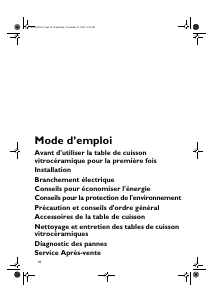 Mode d’emploi Bauknecht ETIV 5760 NE/01 Table de cuisson