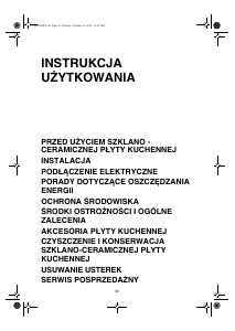 Instrukcja Bauknecht ETP 6640 IN Płyta do zabudowy