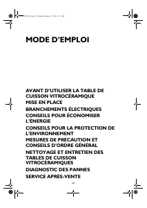 Mode d’emploi Bauknecht ETPI 6620 IN Table de cuisson