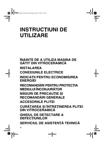 Manual Bauknecht ETPI 6640 IN Plită