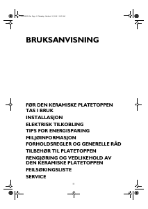 Bruksanvisning Bauknecht ETPS 6640 IN Kokeplate