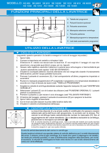 Manuale Ardo AE 1010 Lavatrice