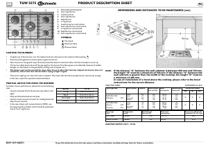 Bedienungsanleitung Bauknecht TGW 5575 IXL Kochfeld