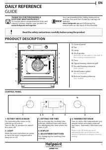 Manual Hotpoint 7O 5FA 841 JH IX HA Oven