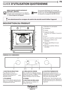 Bedienungsanleitung Hotpoint FA2 544 JC IX HA Backofen