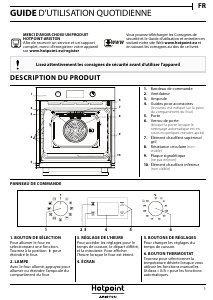 Mode d’emploi Hotpoint FA2 840 P IX HA Four