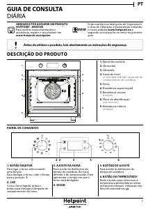 Manual Hotpoint FA4 844 H IX HA Forno