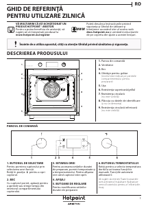 Manual Hotpoint FA5 844 JH IX HA Cuptor