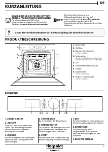 Bedienungsanleitung Hotpoint FI4 854 C IX HA Backofen