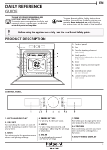 Manual Hotpoint FI4 854 C IX HA Oven