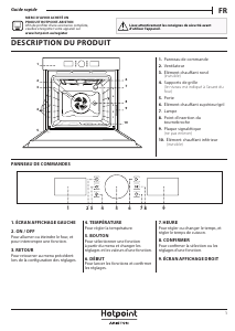 Manual Hotpoint FI4 854 P IX HA Oven