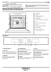 Bedienungsanleitung Hotpoint FI4 854 P IX HA Backofen