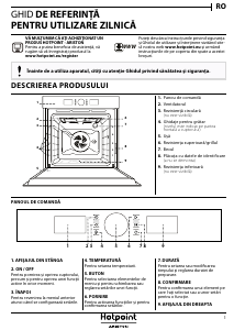 Manual Hotpoint FI5 851 C IX HA Cuptor