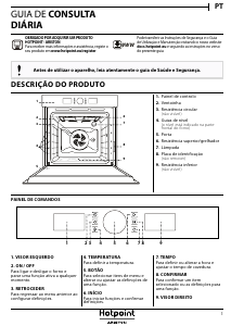 Manual Hotpoint FI5 851 C IX HA Forno