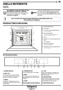 Handleiding Hotpoint FI5 851 C IX HA Oven