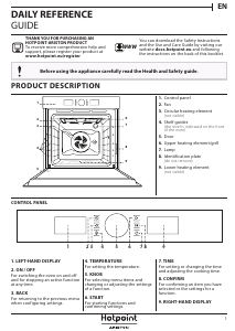 Manual Hotpoint FI5 851 C IX HA Oven