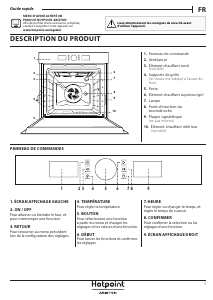 Mode d’emploi Hotpoint FI5 854 P IX HA Four