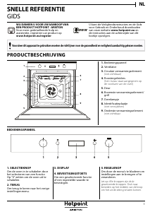 Handleiding Hotpoint FI6 861 SH IX HA Oven