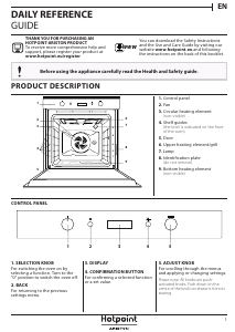 Manual Hotpoint FI6 861 SH IX HA Oven