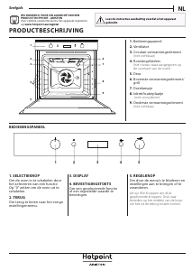 Handleiding Hotpoint FI6 861 SP IX HA Oven