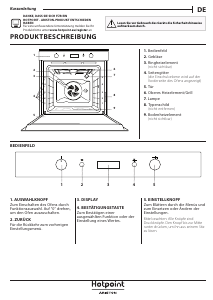 Bedienungsanleitung Hotpoint FI6 861 SP IX HA Backofen