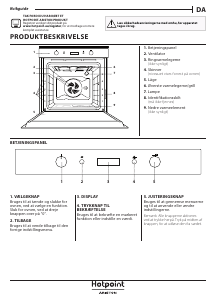 Brugsanvisning Hotpoint FI6 861 SP IX HA Ovn