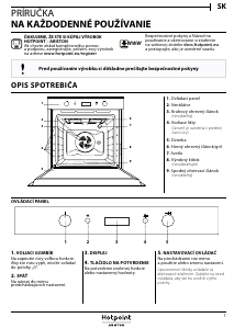 Návod Hotpoint FI6 864 SH IX HA Rúra