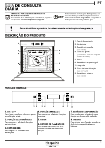 Manual Hotpoint FI6 871 SC IX HA Forno