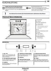 Bedienungsanleitung Hotpoint FI6 871 SC IX HA Backofen