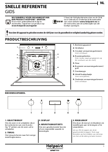 Handleiding Hotpoint FI7 861 SH WH HA Oven