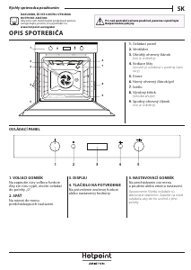 Návod Hotpoint FI7 861 SP IX HA Rúra