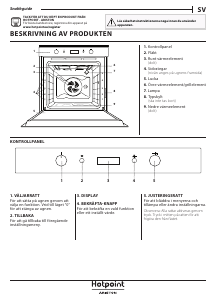 Bruksanvisning Hotpoint FI7 861 SP IX HA Ugn